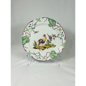 Vintage Chelsea House Chinoiserie Collector's Plate Exotic Bird Display Only